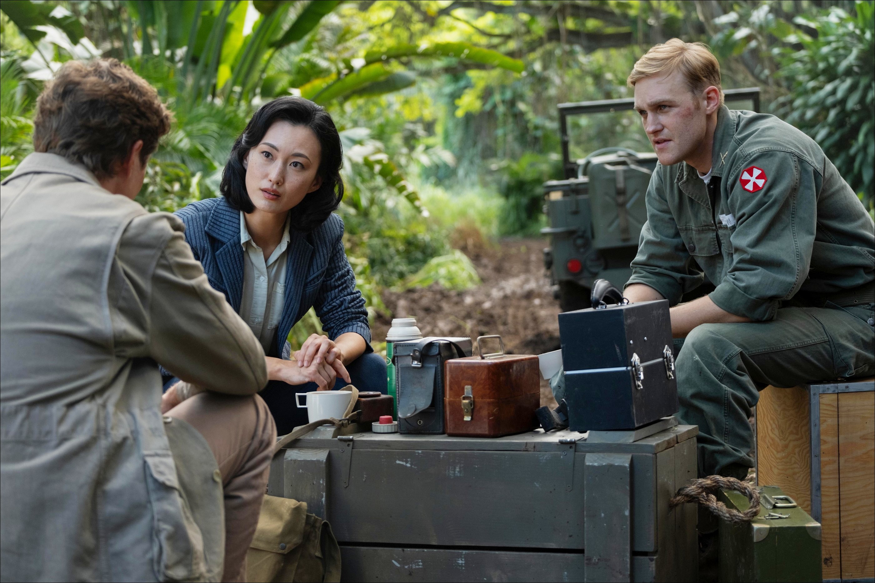 Keiko Miura, Lee Shaw et Bill Randa